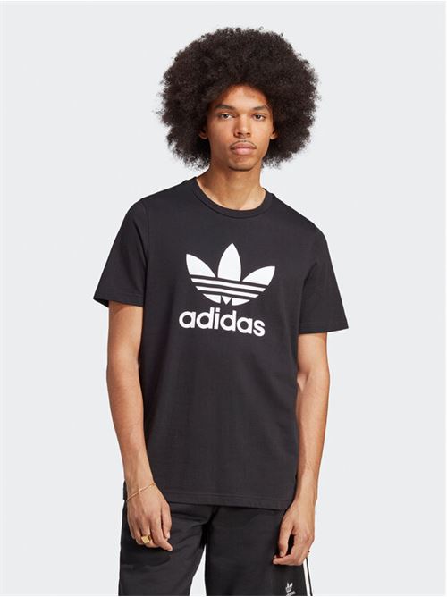 TREFOIL T-SHIRT     BLACK ADIDAS ORIGINALS | IA4815/ND